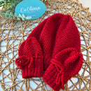 Kit Touca e Luva Vermelho