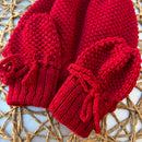 Kit Touca e Luva Vermelho