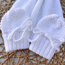 Kit Touca e Luva Branca