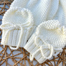 Kit Touca e Luva Off White