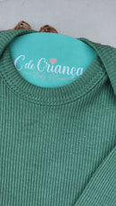 Conjunto Canelado Verde